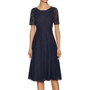 L.K. Bennett Black Lace Dress